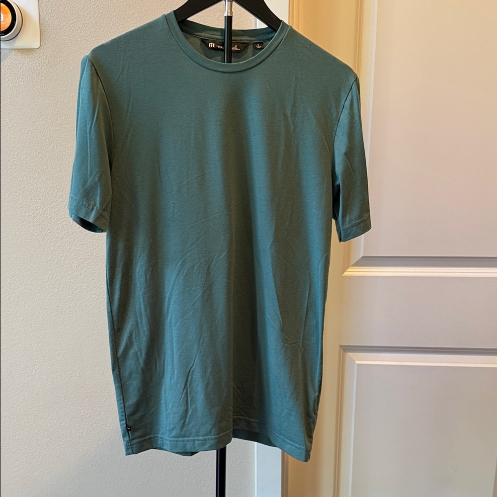 Travis Matthew Teal Short Sleeve Tee